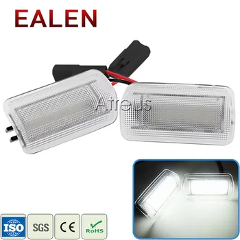 

EALEN 1Pair Car LED Door Welcome Lights 12V For Toyota Camry Crown Prius For Lexus IS250 RX350 LS430 LS460 white SMD LED Lamp