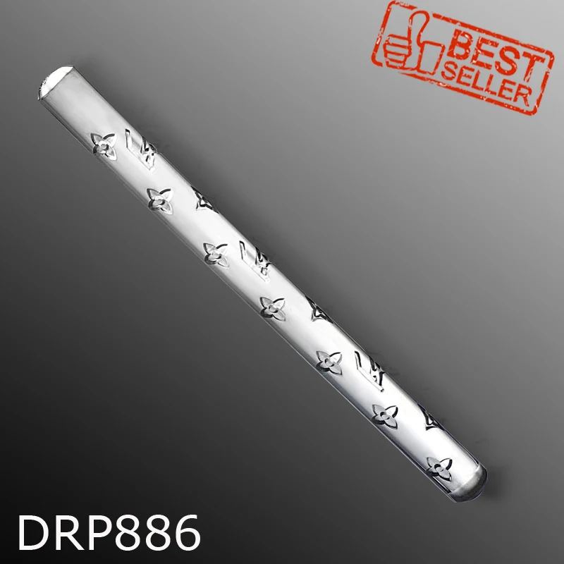 

Most Popular Designer Embossed Rolling Pin Laser Engraved Acrylic Logo Textured Roll Pins