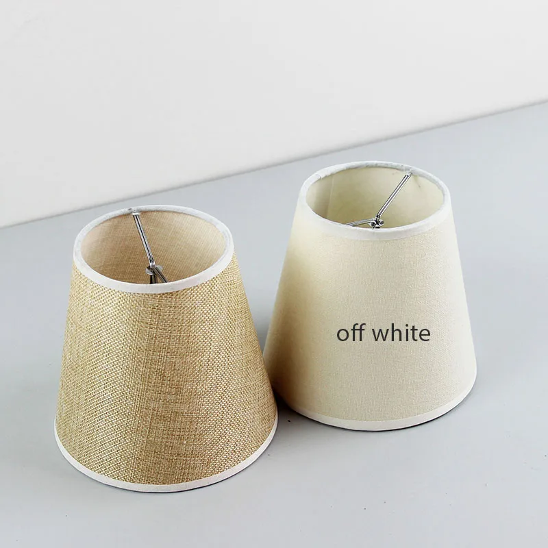 2PCS linen + Plastic PVC New Modern Covers Shades Eu Style Wall Mounted