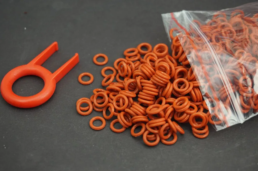 

130 pcs/lot Free Shipping Mechanical Keyboard Cherry Keycap Rubber O-Ring Switch Dampeners with Puller