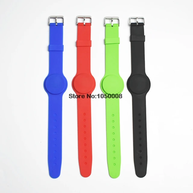 20Pcs/Lot 125Khz RFID T5577 Waterproof Proximity Rewritable Smart Adjustable Wristband Bracelet ID Card 1