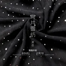 В горошек с принтом точка pas de deux цена разрыв двойной Джо шелковый атлас шелковой ткани мода ткань собственности