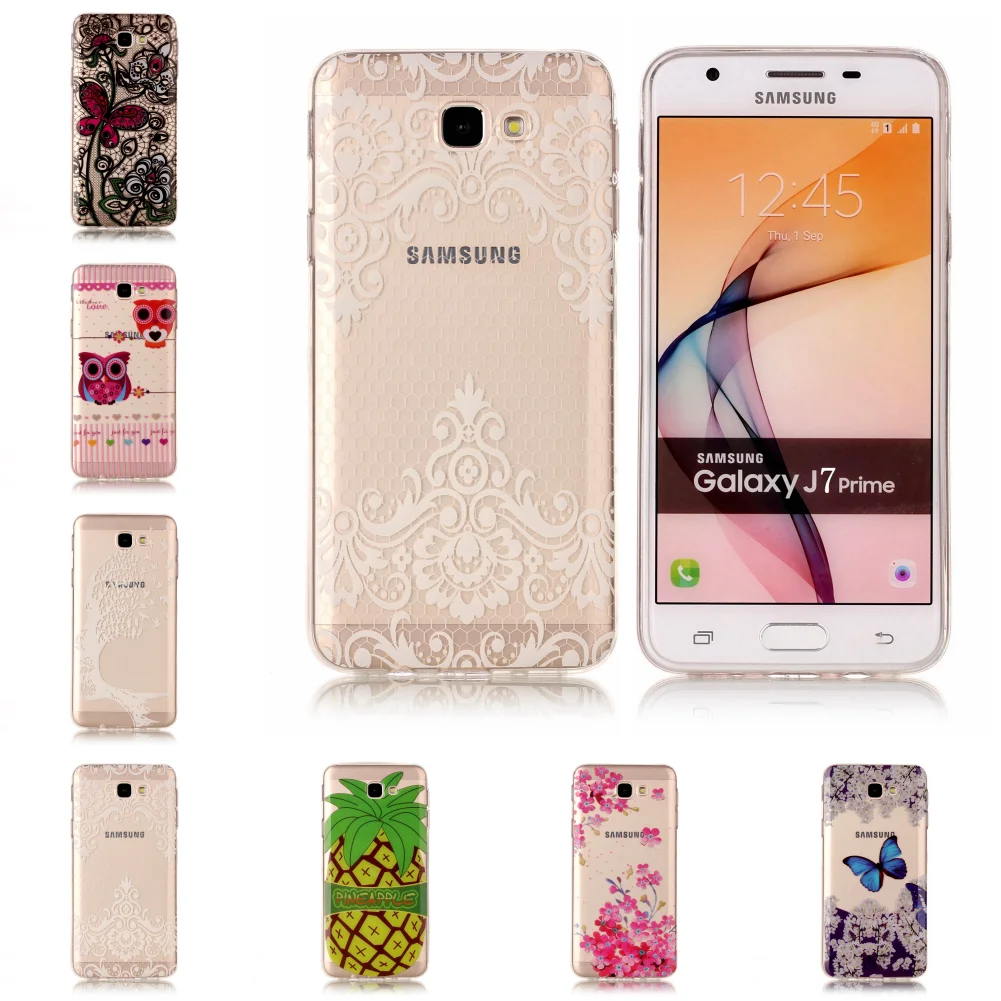 New Pretty Ultra Thin Silicone Soft Transparent Cover Fundas Etui Carcasa For Samsu Sumsung Galaxy J7 Prime |