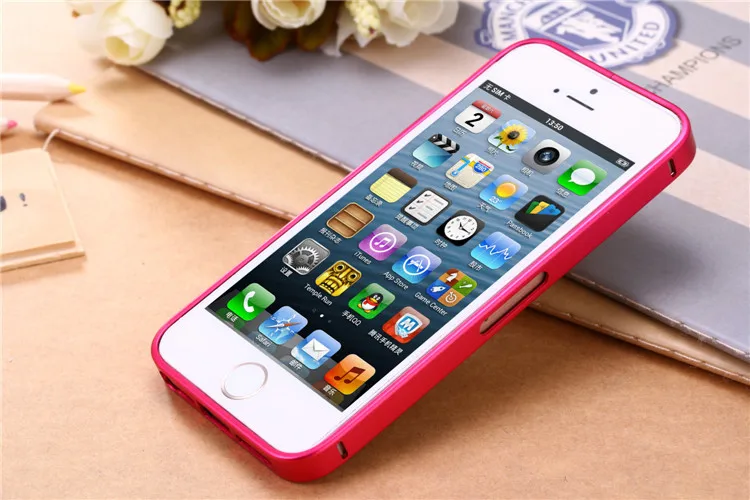 upgraded metal bumper case for iphone 5s 4s (12)