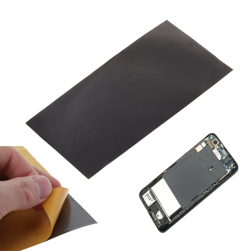 

0.2x200x100mm High Conductivity Thermal Pad Heatsink CPU Cooling Pads Synthetic Graphite Slice