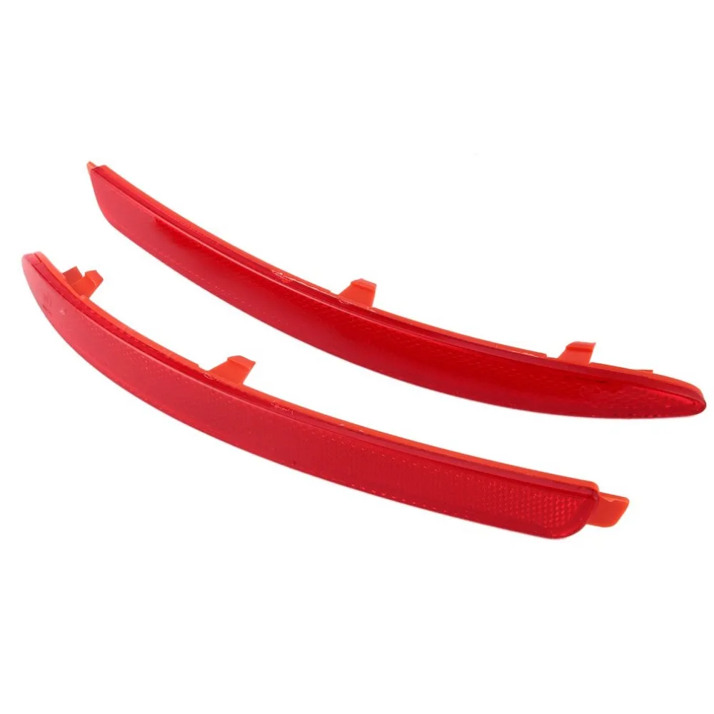 

HotPair Rear Bumper Reflector For Skoda For Octavia 1Z0945105 1Z0945106 ABS Red Reflective Stickers Car Exterior Accessories Hot
