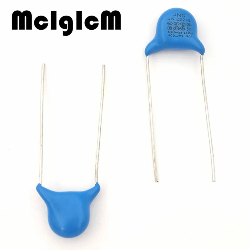 Capacitor 50pcs X1:400V Y1:250V 2200pF 2.2nF 222 electrolytic capacitor,aluminum capacitor,ceramic capacitor,aluminum electrolytic capacitor,smd capacitor,fan capacitor,safety capacitor,motor run capacitor,clearance capacitor,polypropylene film capacitor