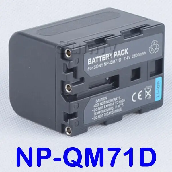 NP-QM71D Battery (4 Cells)