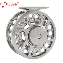 Fiblink 3/4 5/6 7/8 WT муха Рыболовная катушка 2+ 1 BB Высокое качество рыболовные снасти станок с ЧПУ Алюминий шпуля из алюминиевого сплава, лево-правосторонний