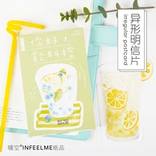 30 листов/партия Heteromorphism открытка с холодным напитком/поздравительная открытка/рождественские и новогодние подарки