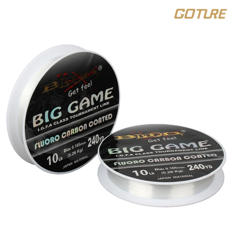 Goture Good Fishing 300M/330YD 100 Fluorocarbon Leader Lines