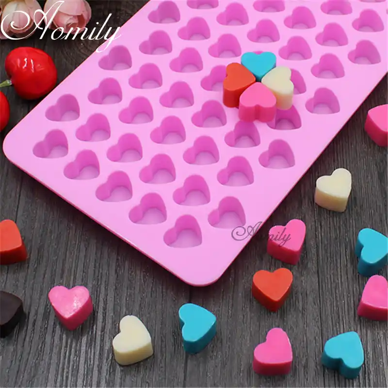 3D Silicone Love Heart Chocolate Baking Cake Mold Bakeware Jelly Candy DIY Tools