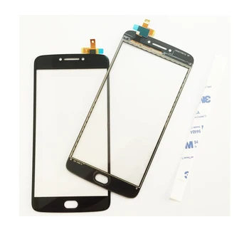 

10pcs/lot Black For Motorola Moto E4 Plus Front Glass Touch Screen Outer Panel