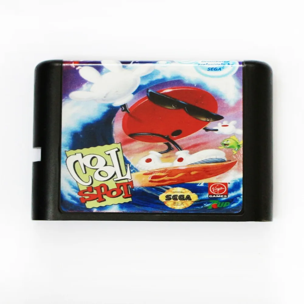 Игровая карта Cool Spot 16 бит MD для Sega Mega Drive SEGA Genesis|Картриджи| |
