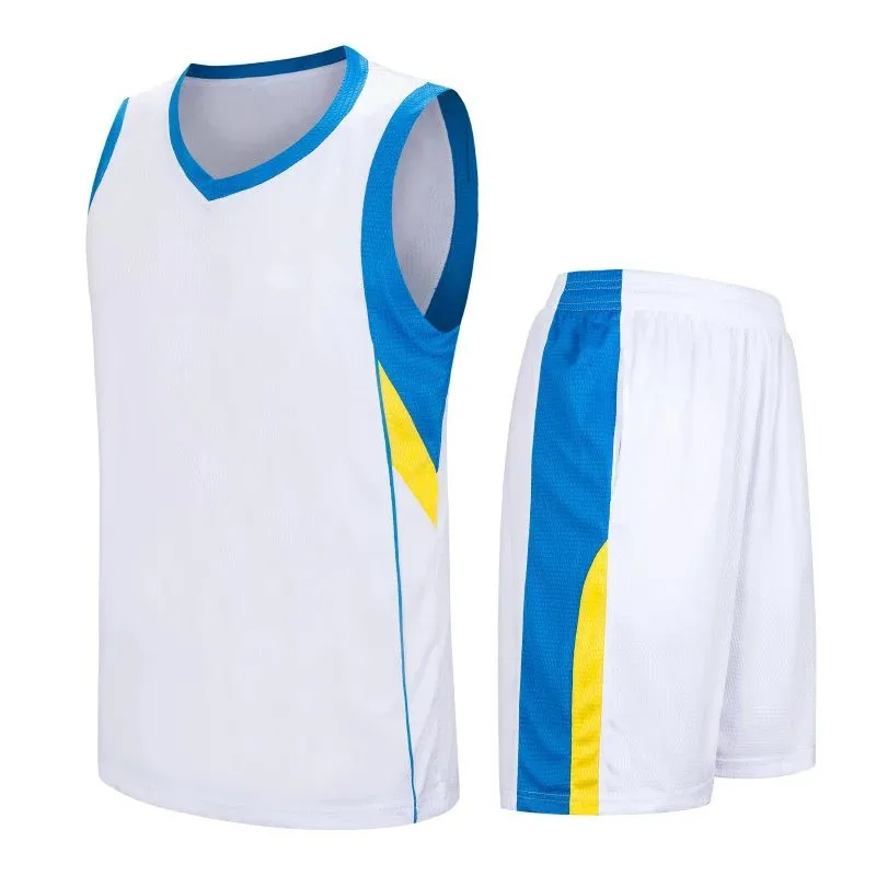 Polyester white basketball jersey print name and number cheap throwback jersey quick dry