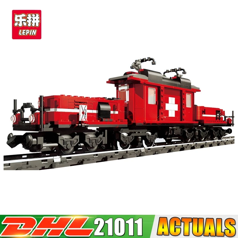 

LP 21011 1130Pcs Technical Series The Medical Changing Train Set Educational Building Blocks brick CompatibLP LPgoINGly 10183