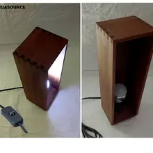 DIY творческих лампы Рабочий стол лампа ночник для постели чтение Исследование офис с на/выключения кабеля книжный шкаф кабинет свет