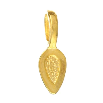

8SEASONS Charm Pendants Leaf Gold color Cabochon Setting(Fits 7mm x 3.5mm) 21mm x 8mm,200PCs 2015 new