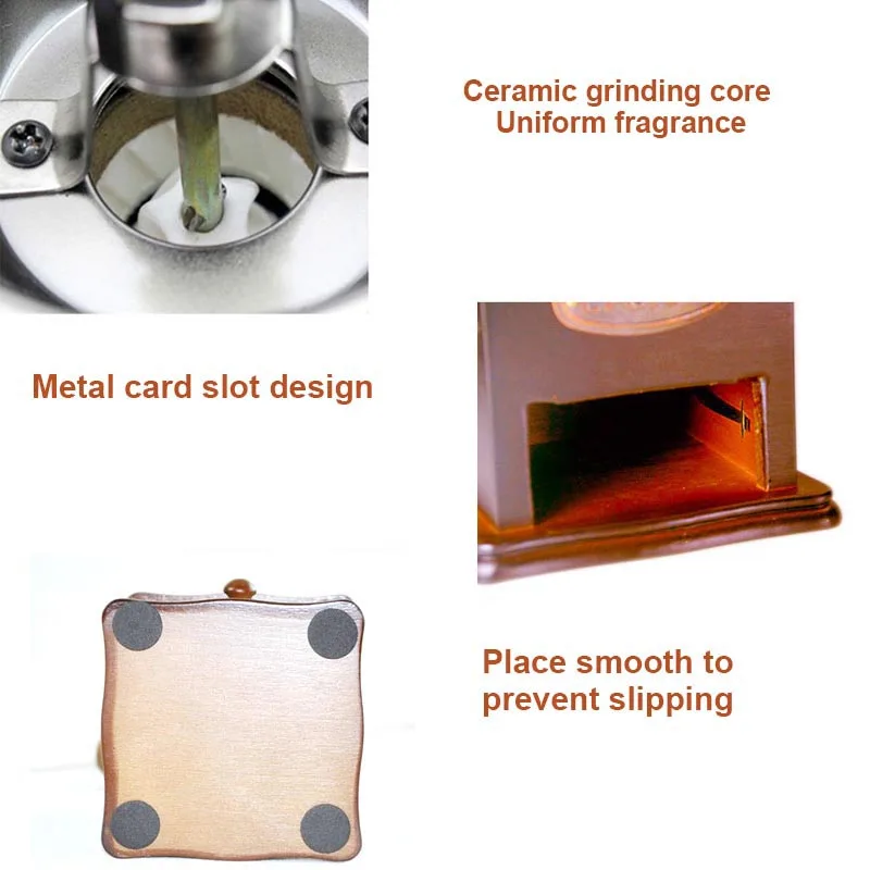 Кофемолка ручная шлифовка кофейные бобы шлифовальная машина портативная Кусачка с высококачественной керамической ручной кофемолка