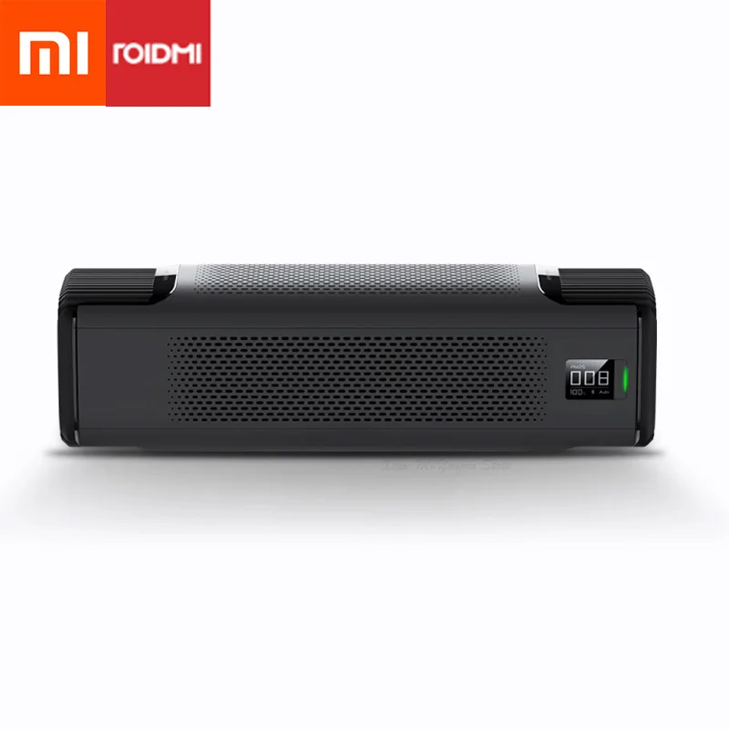 

New Original Xiaomi Car Air Cleaner Purifier OLED Display 80 cubic meter/h Purifying PM 2.5 Detector Smartphone Remote Control