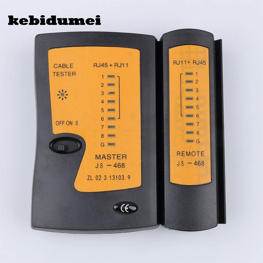 

kebidumei Discount Professional Network Cable USB RJ45 Wire Tester Networking Tools Detector Tracker Tool kit