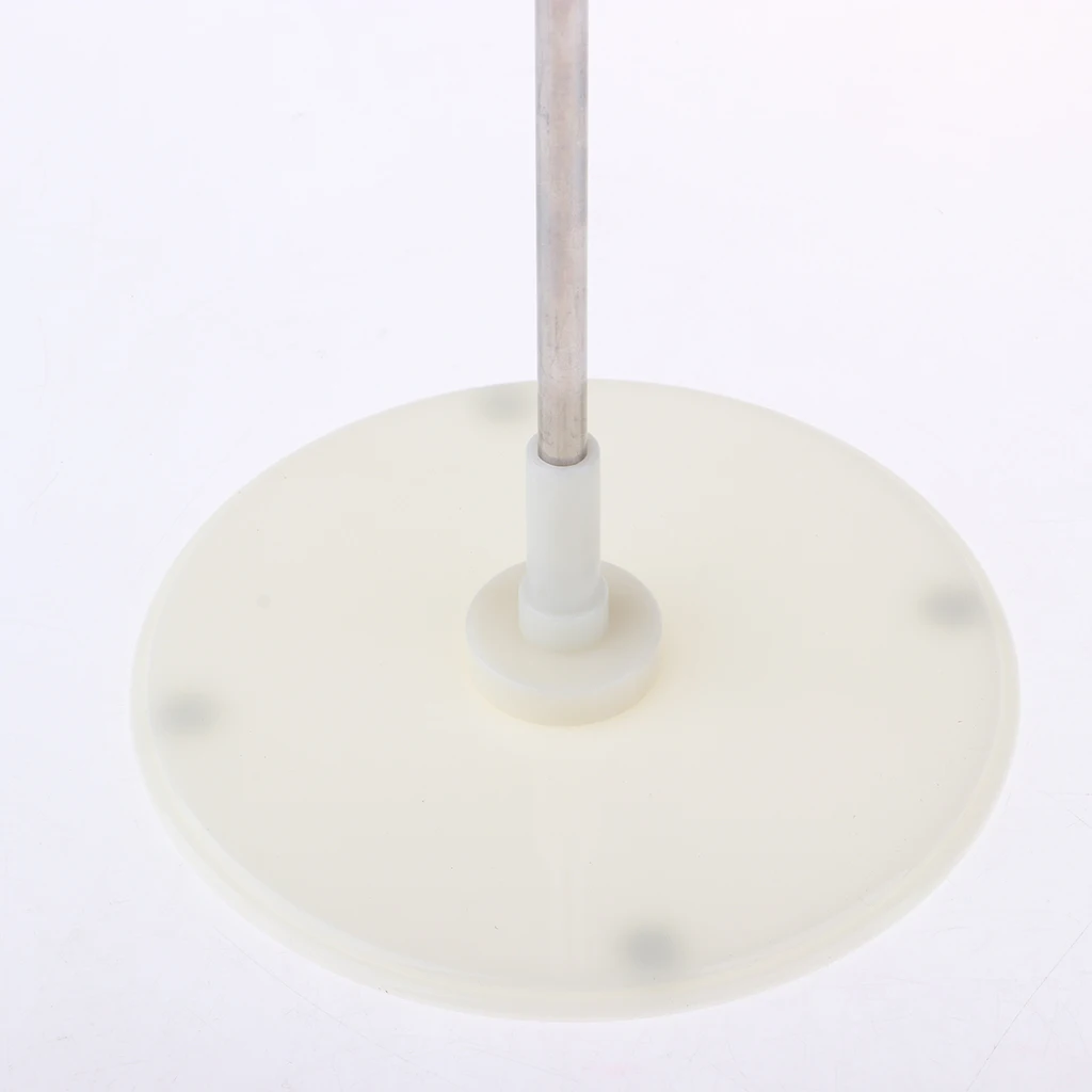 Adjustable 1/3 1/4 Doll Display Stand Holder for BJD Doll Accessories White