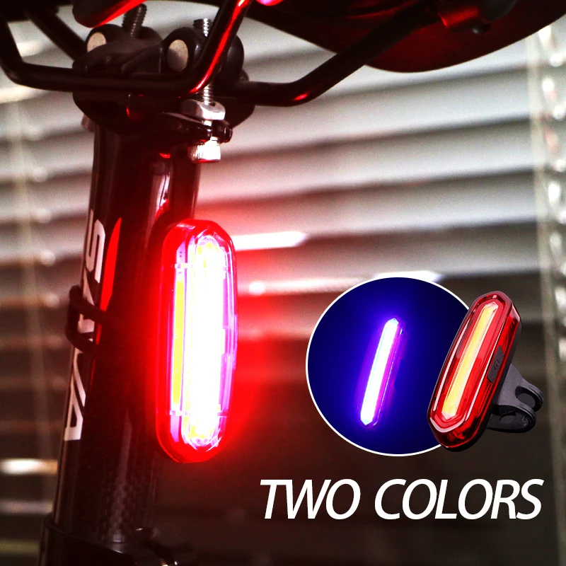 자전거 후면 테일 라이트 Led Usb 충전식 산악 luz bici 자전거 자전거 충전식 테일 lampe velo 자전거 접근 자 빛