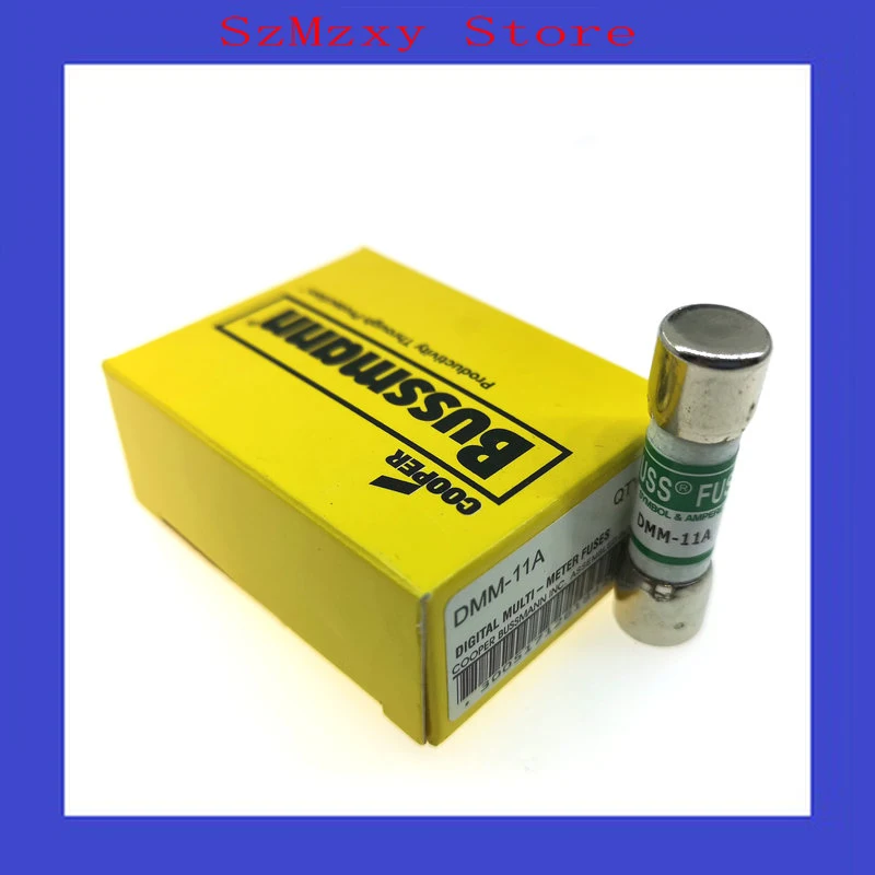 

2PCS/Lot DMM-11 BUSSMANN DMM-11A 10*38 11A 1000V fuse