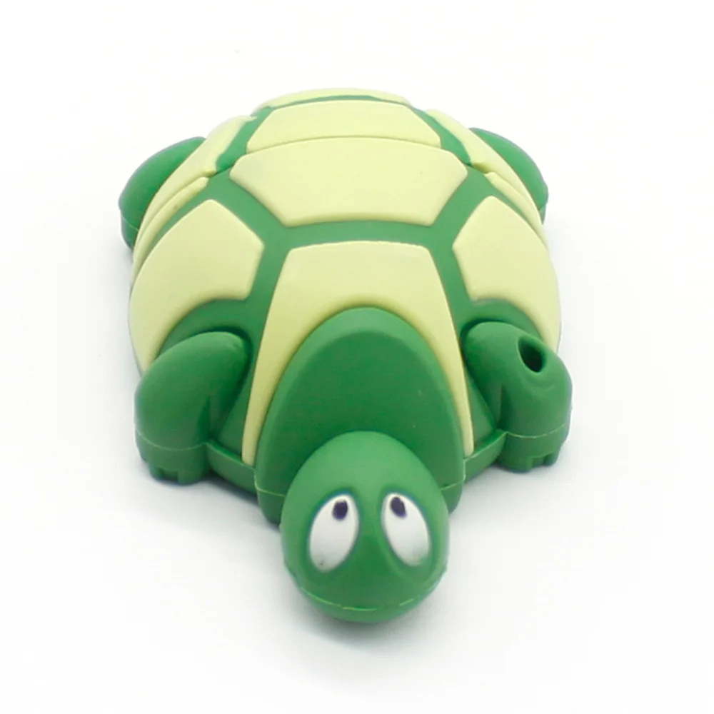 Cartoon Tortoise 64GB USB Flash Drives Cute Pendrive 32GB 16GB Memory Stick Sea Turtle Pen Drive 4GB 8GB I Flashdisk Funny Gifts