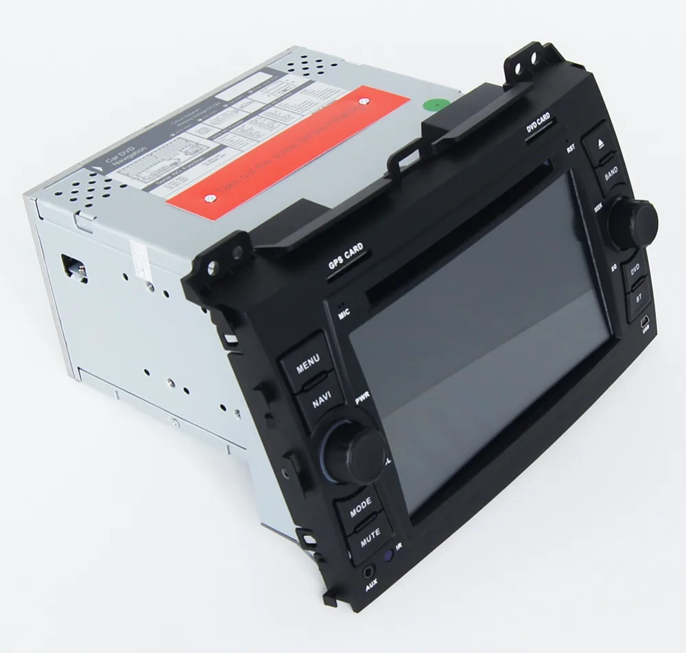 Top 7" HD 1024*600 4 Core Android 6.0 Car DVD GPS Radio Video Player for Toyota Land Cruiser Prado 120 2004 2005 2006 2007 2008 2009 4