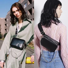 Women's Waist Bag Bag For The Belt PU leather Chain Multilayer Fanny Pack Bananka Travel bum bag Women Belly Band Belt Bag Women's Waist Bag Bag For The Belt PU leather Chain Multilayer Fanny Pack Bananka Travel bum bag Women Belly Band Belt Bag