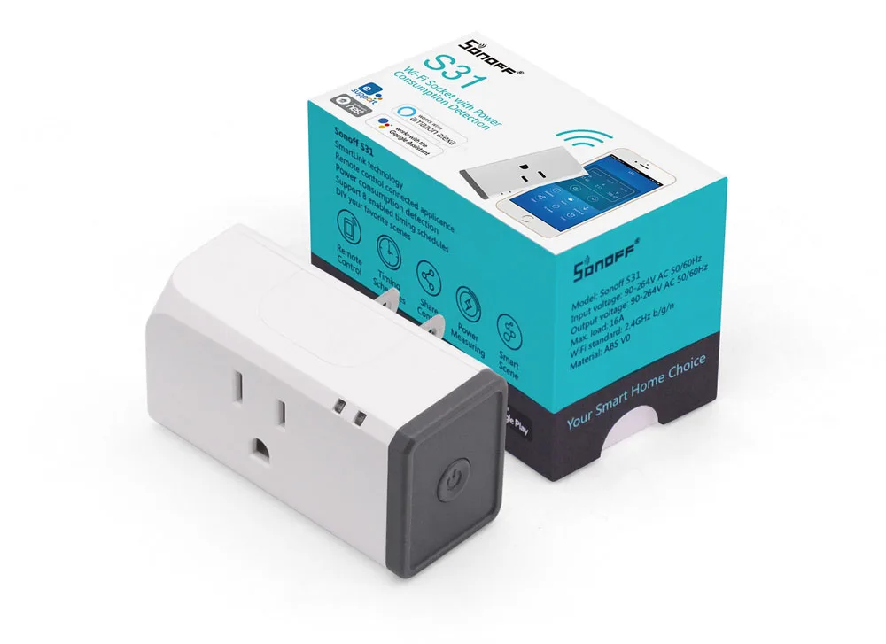 sonoff, sonoff plug, smart wifi socket