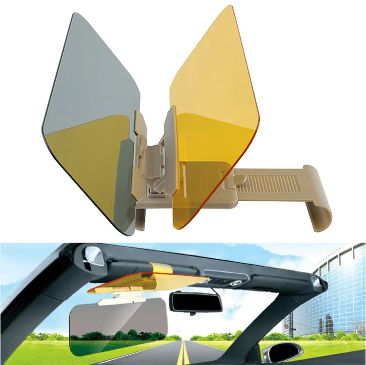

HD Clear View Car Sun Visor Goggle Day and Night Vision Mirror Sun Visors Mirror UV Blocker Sun Fold Flip Visor Dazzling