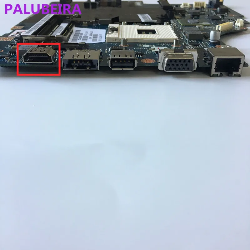 PALUBEIRA для lenovo G560 Z560 материнская плата для ноутбука NIWE2 LA-5752P 11S69034707 HM55 VRAM 1 гб тестирование работы