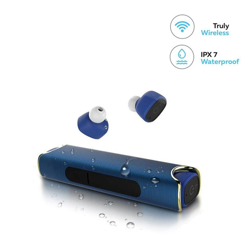TWS-S2 New Wireless Bluetooth Earphones V4.2 Outdoor Sport IPX7 Waterproof Invisible In-Ear Universal Compatible | Электроника