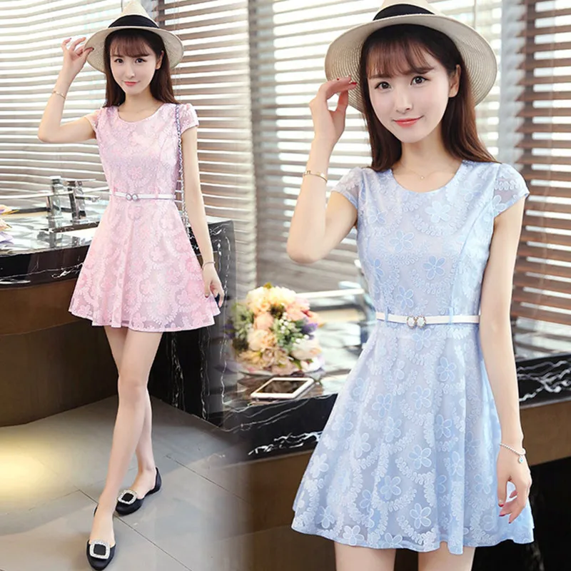 alibaba express women summer dress 2016 new fashion slim girl cute