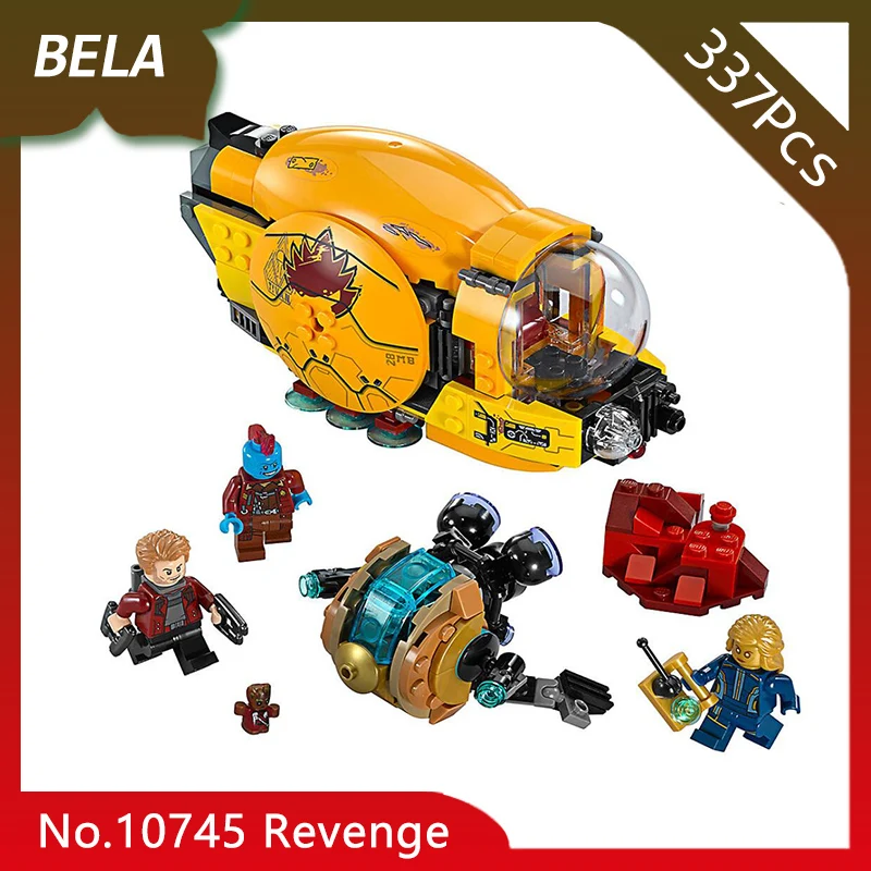 

Bela 10745 Super Heros 337pcs Guardians of the Galaxy Ayesha's Revenge Building Blocks Bricks Compatible with Legoings