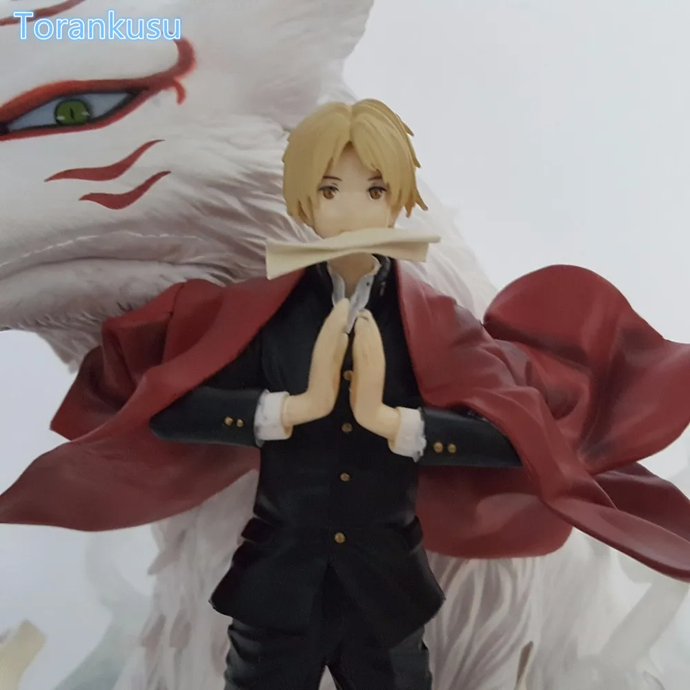Нацумэ Yuujinchou фигурки Нацумэ Такаси ПВХ Модель Игрушечные лошадки 200 мм аниме Нацумэ книга друзей Коллекционная модель Игрушечные лошадки