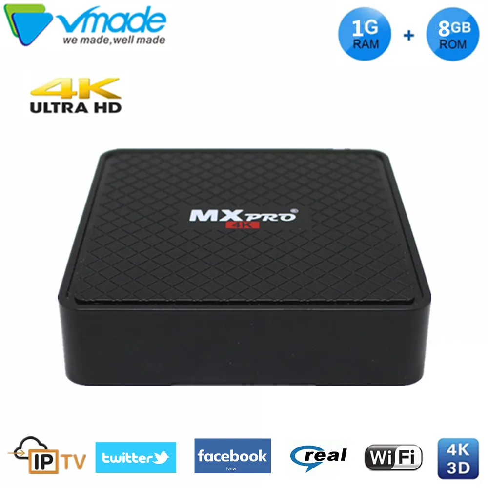 

Vmade V96s H3 1GB + 8GB Android 7.0 smart tv box V96S Quad Core Allwinner-H3 Smart 4K Set Top Box WIFI IPTV Android Media Player