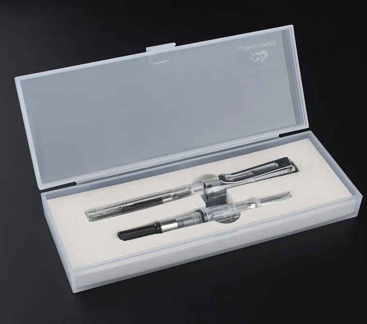 Новое поступление Jinhao 599A набор перьевых ручек 0,38 мм+ 0,5 мм перо кавайные полимерные чернила для письма Роскошные подарочные наборы с оригинальным чехол