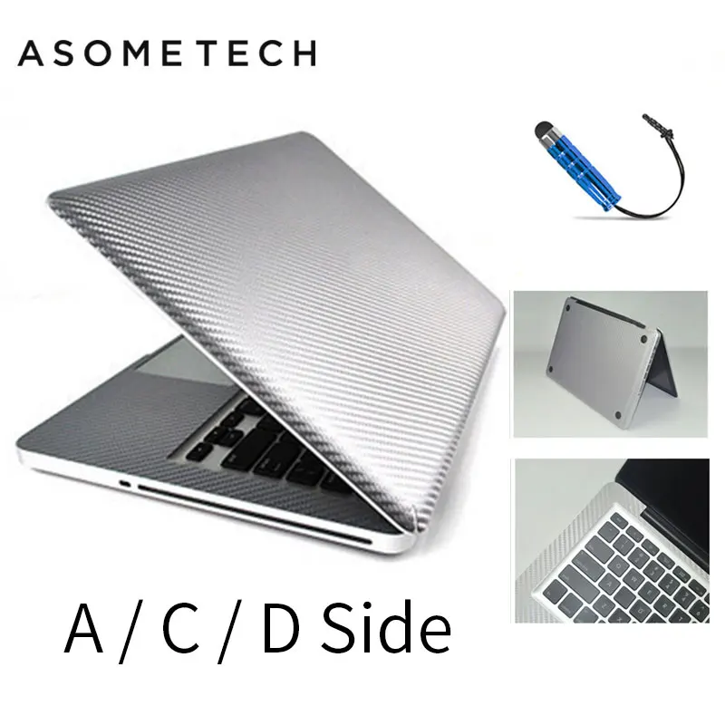 Прозрачная дышащая наклейка для ноутбука Apple Macbook Air Pro Retina 12 13 14 15 MAC Защитная