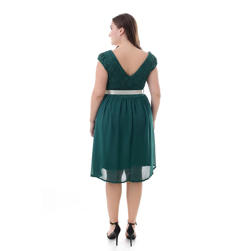 Большие размеры 9XL Лето Жир мм женское шифоновое платье свободное Плюс Размер Женская одежда 9xl пикантное платье vestidos распродажа