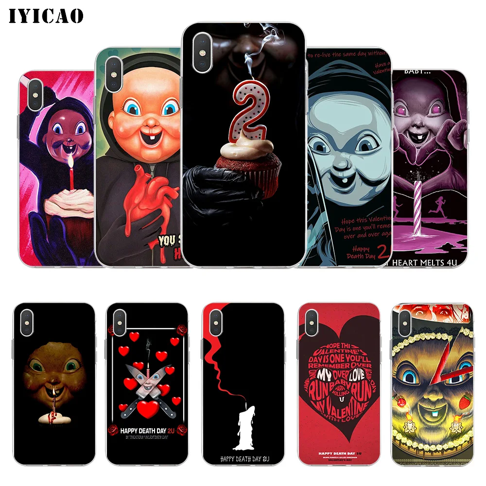 Мягкий силиконовый чехол для телефона IYICAO Happy Death Day 2U iPhone X XR XS MAX 6 6s 7 8 Plus 5 5S SE TPU |