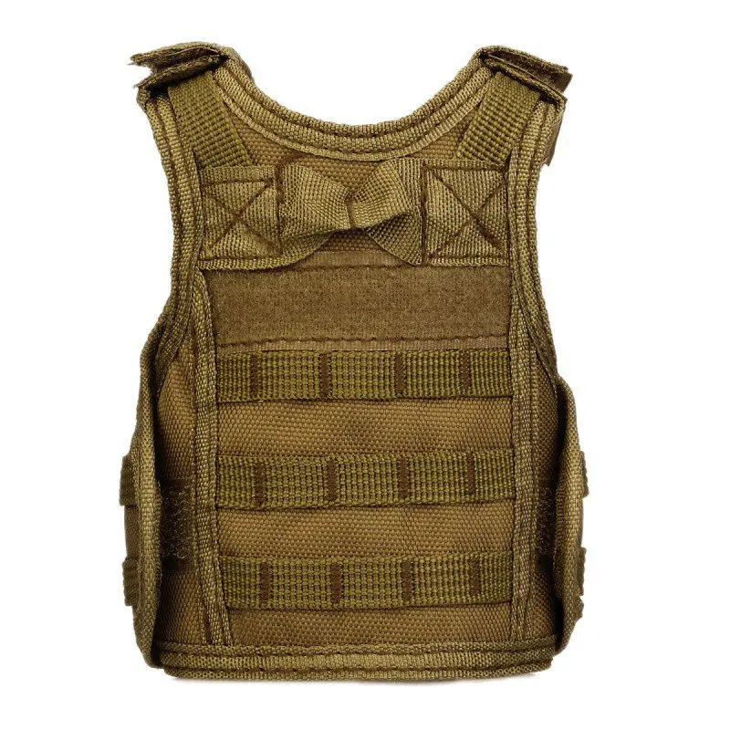 Tactical Vest Layer Military Beer Bottle Set Mini Molle vest Hunting Bottle Drink set Adjustable Shoulder Straps Tactical Vest Layer Military Beer Bottle Set Mini Molle vest Hunting Bottle Drink set Adjustable Shoulder Straps