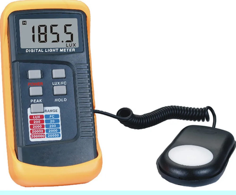 Digital Illuminance Meter 200,000 200000 Lux Digital Light Meter