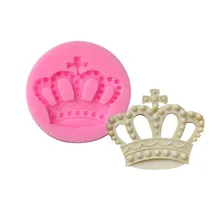 3D Silicone Crown Shape Fondant Mold DIY Chocolate Molds Cake Decorating Tools Mould Baking Tools hallowe shape silicone chocolate mold for cake decorating fondant mould baking tools resin form kitchen cake tools bakeware