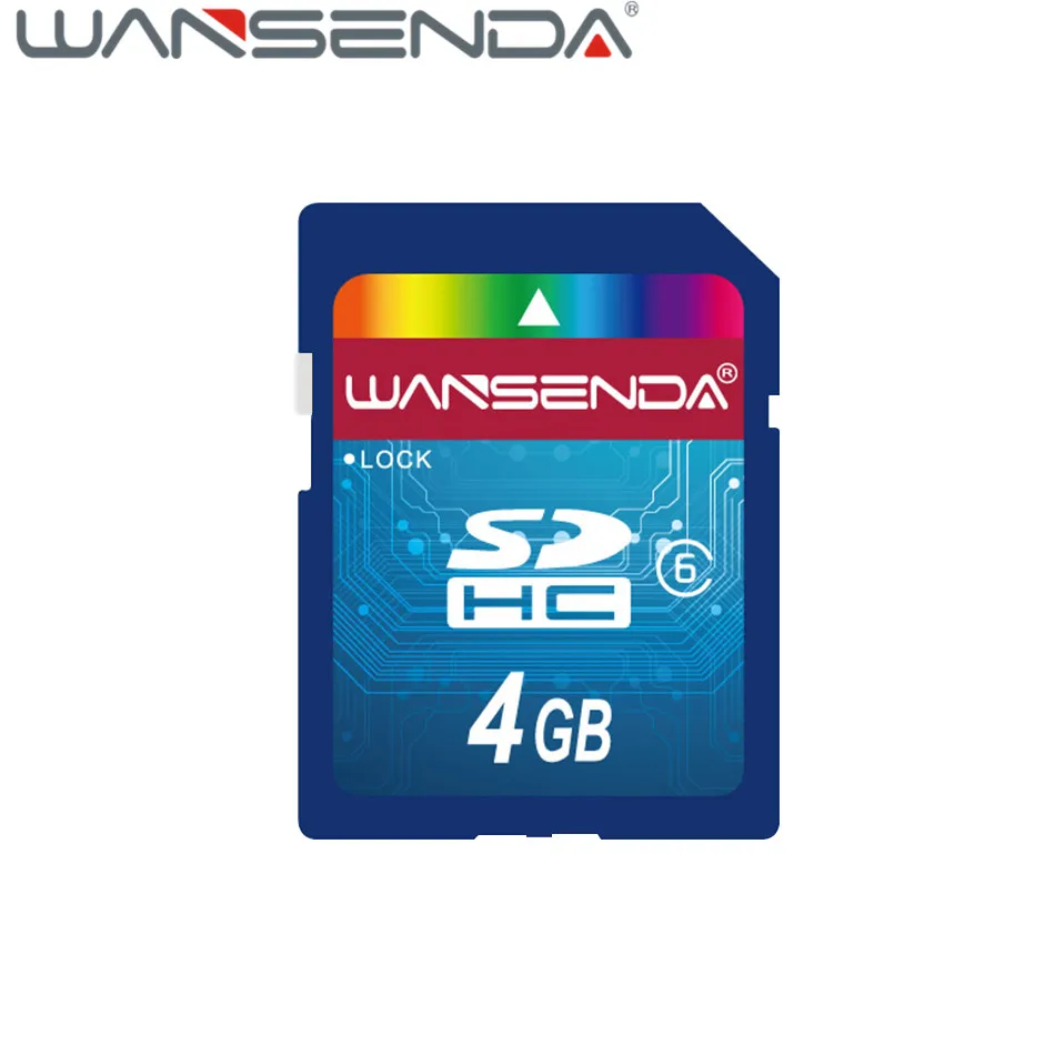  New original brand WANSENDA full size SD Card Memory Card 4gb 8gb 16gb 32gb 64gb Class 6 Class 10 F