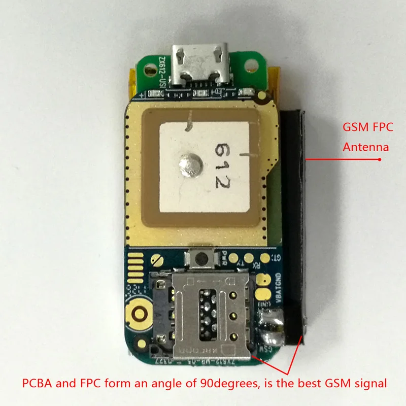 Topin ZX612 MT6261+ U-blox7020 gps модуль трекера GSM PCB локатор система SOS диктофон Android iOS приложение бесплатное использование 100 шт./лот