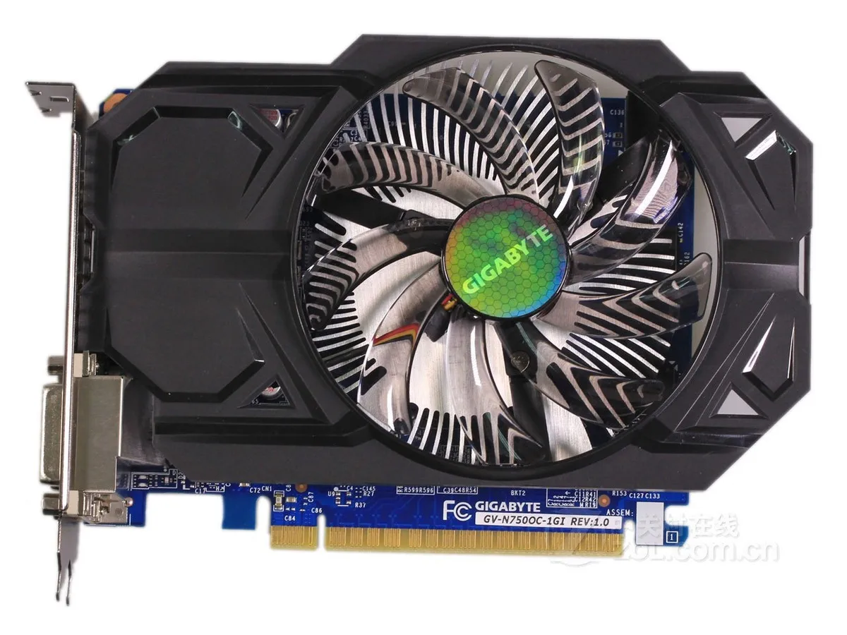 

Gigabyte GV-N750OC-1GI Original Graphics Cards 128 Bit GTX 750 1G GDDR5 Video Card 2*DVI 2*HDMI For Nvidia Geforce GTX750