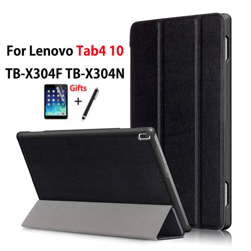 

Magnet Case for Lenovo TAB4 Tab 4 10 TB-X304L TB-X304F TB-X304N 10.1" Cases Folding Filp Stand Cover for Lenovo Tab 4 10 Funda